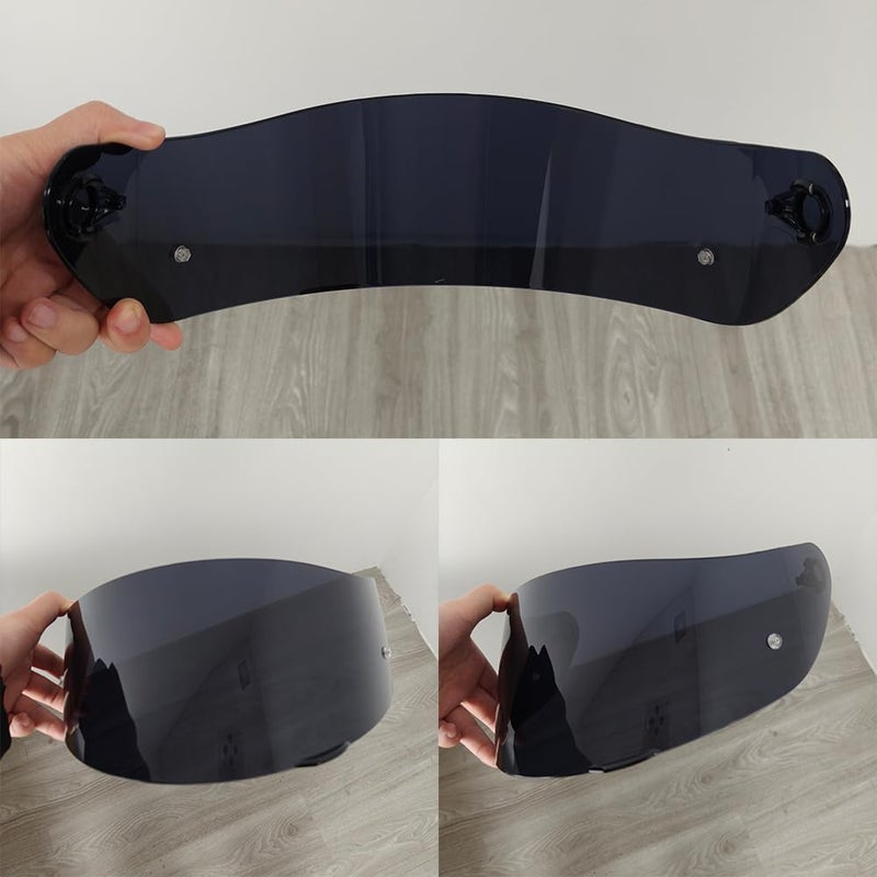 KAMAN Motorcycle Helmet Visor Shield for K1 K1S K3SV K5 K5S Sunscreen Capacetes Lens Cascos Accessories (Deep Smoke) - Image 2